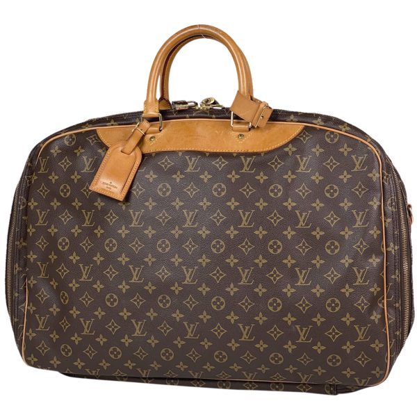 1000067031107 11 Louis Vuitton Alize de Poche Boston Bag Monogram Brown