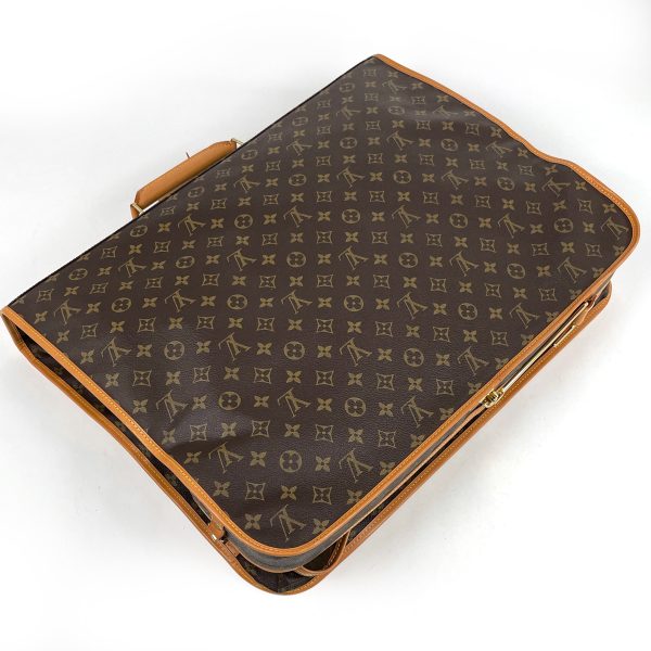 1000067082918 12 Louis Vuitton Portable Cabin Garment Carrier Monogram Brown