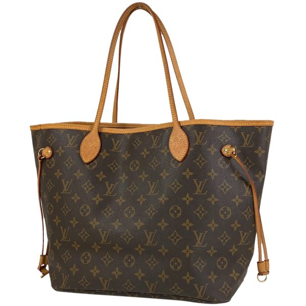 1000067084189 11 Louis Vuitton Neverfull MM Shoulder Bag Tote Bag Monogram Brown