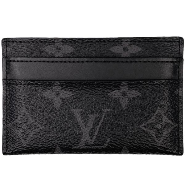 1000067084462 11 Louis Vuitton Porto Cult Double Card Holder Monogram Eclipse Black