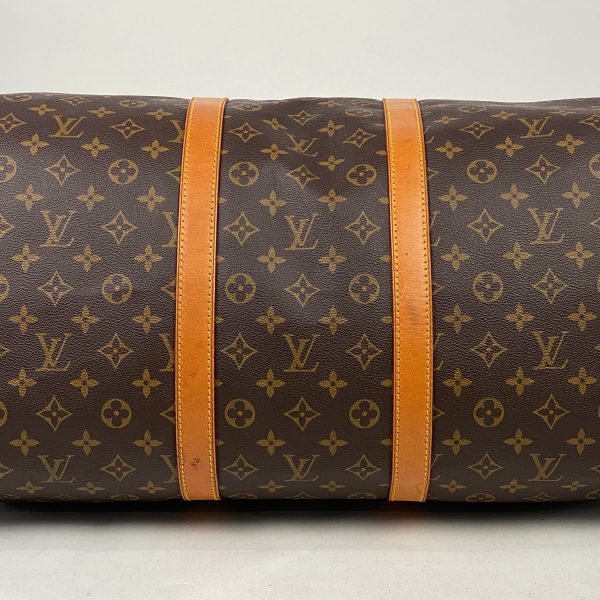 1000067177508 12 Louis Vuitton Keepall 55 Monogram Travel Business Boston Bag Brown