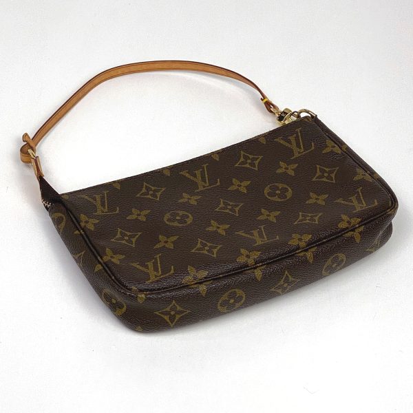 1000067177799 12 Louis Vuitton Pochette Accessories Monogram Makeup Pouch Brown