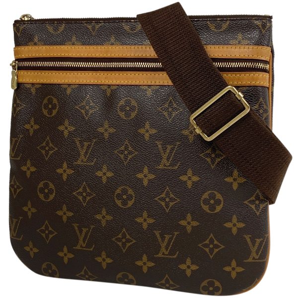 1000067288938 11 Louis Vuitton Pochette Bosfall Crossbody Shoulder Bag Monogram Brown