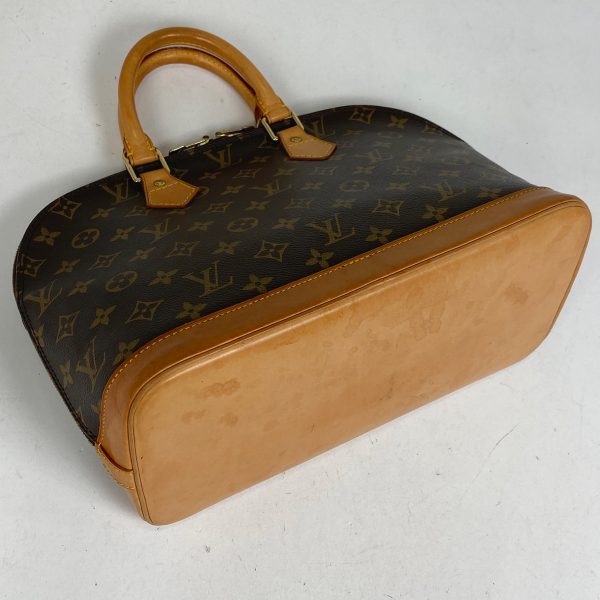 1000067365240 12 Louis Vuitton Alma Handbag Monogram Brown