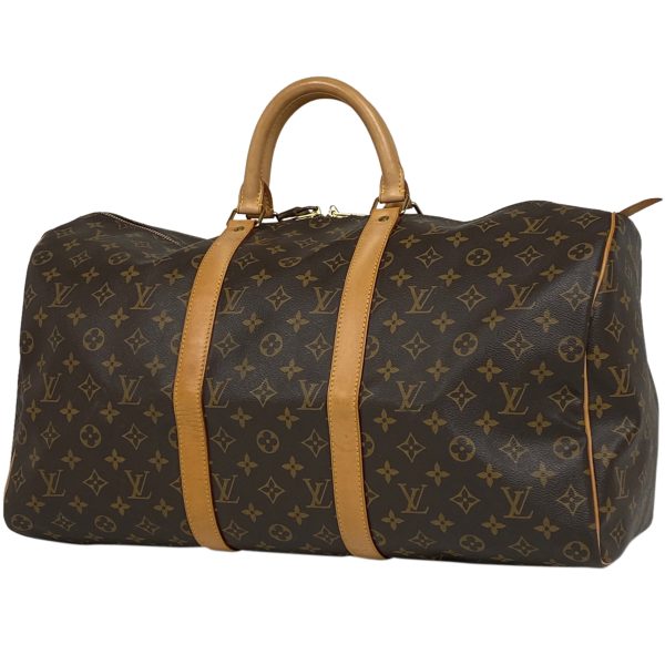 1000067480691 11 Louis Vuitton Keepall Handbag Monogram Brown