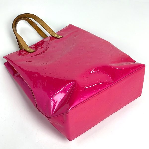 1000067521257 12 Louis Vuitton Lead MM Monogram Vernis Tote Bag Pink