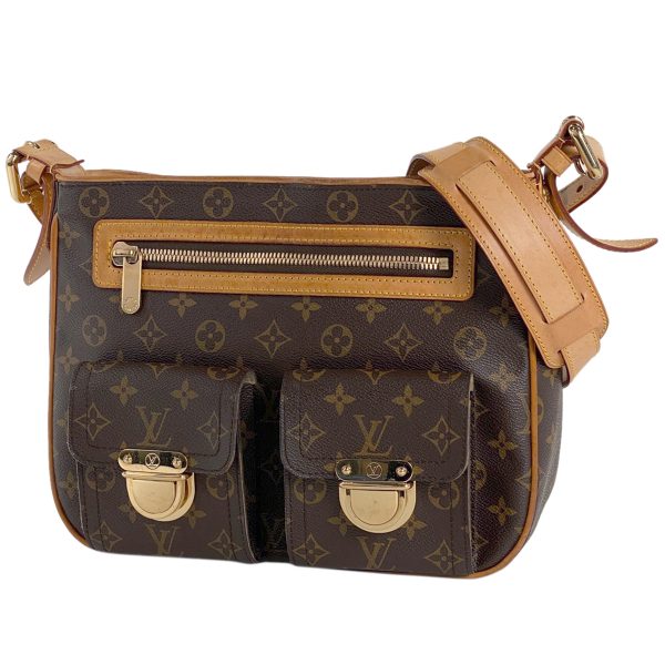 1000067590543 11 Louis Vuitton Hudson GM Crossbody Shoulder Bag Monogram Brown