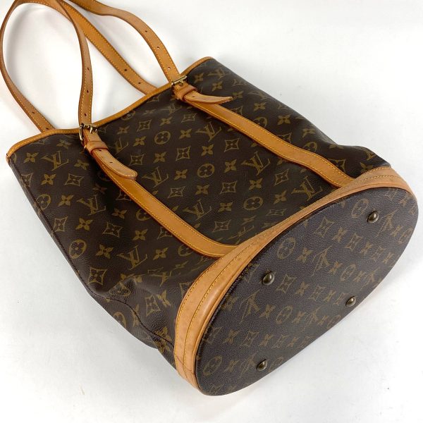 1000067616373 12 Louis Vuitton Bucket GM Shoulder Bag Monogram Brown