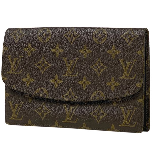 1000067673765 11 Louis Vuitton Pochette Lava 20 Clutch Bag Monogram Brown