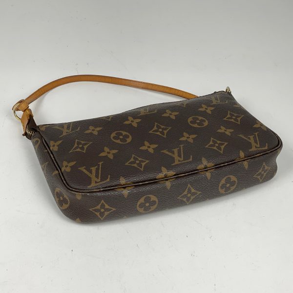 1000067704230 12 Louis Vuitton Pochette Accessories Makeup Pouch Monogram Brown