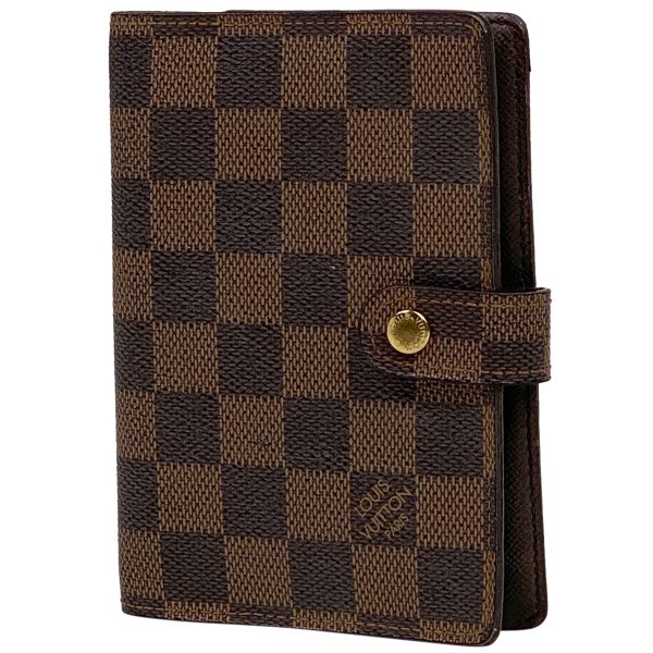 1000067709501 11 Louis Vuitton Agenda MM Notebook Cover System Damier Brown