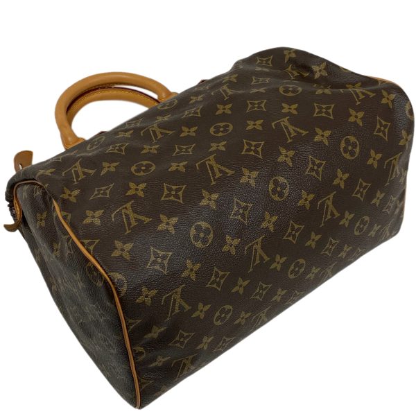 1000067720117 12 Louis Vuitton Speedy 30 Monogram Boston Bag Brown