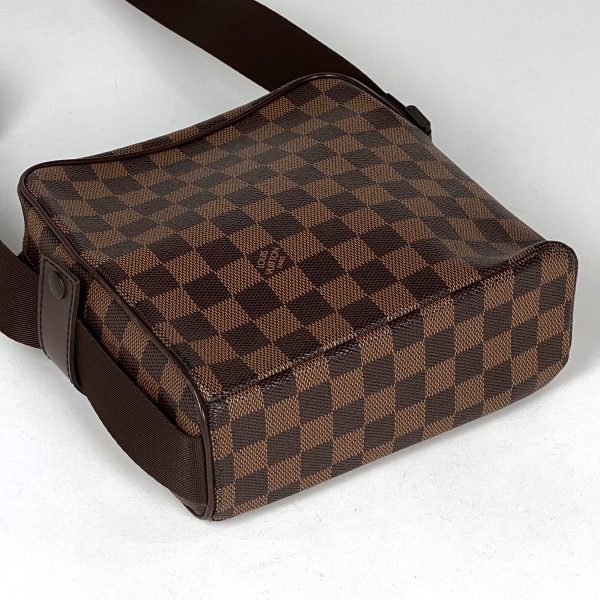 1000067748081 12 Louis Vuitton Olaf PM Shoulder Bag Damier Brown