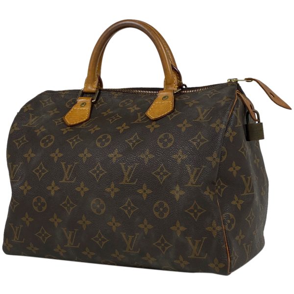 1000067767327 11 Louis Vuitton Speedy 30 Boston Bag Monogram Brown