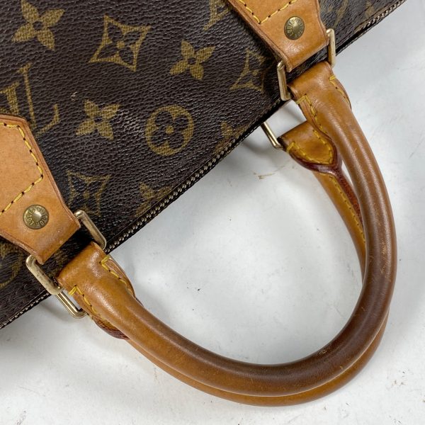 1000067767327 15 Louis Vuitton Speedy 30 Boston Bag Monogram Brown