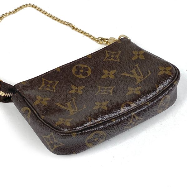 1000067787257 12 Louis Vuitton Mini Pochette Accessory Makeup Pouch Monogram Brown