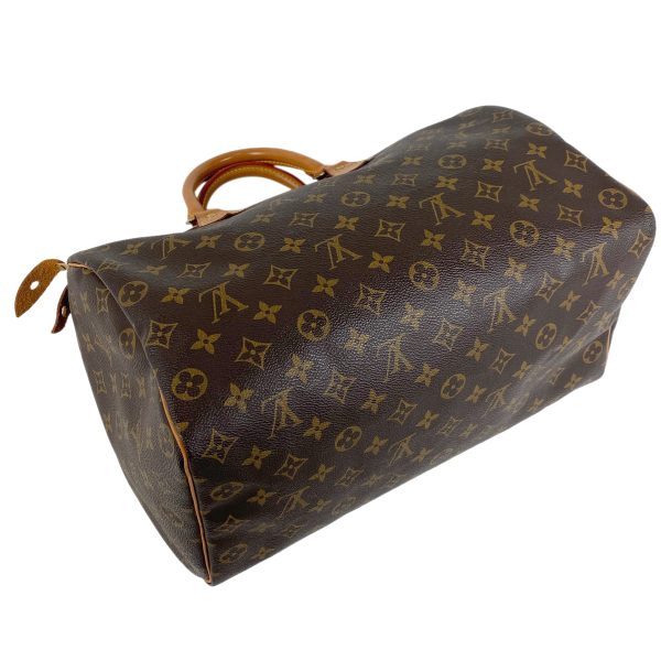 1000067864125 12 Louis Vuitton Speedy 35 Boston Bag Monogram Brown