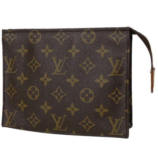 1000068069246 11 Louis Vuitton Posh Toilette 19 Monogram Cosmetic Pouch Brown