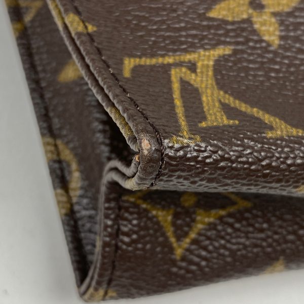 1000068069246 13 Louis Vuitton Posh Toilette 19 Monogram Cosmetic Pouch Brown