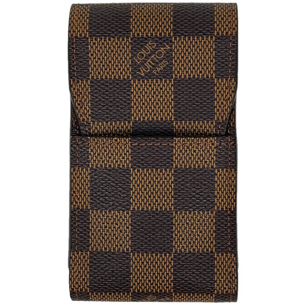 1000068069420 11 Louis Vuitton Etuit Cigarette Tobacco Case Holder Damier Brown