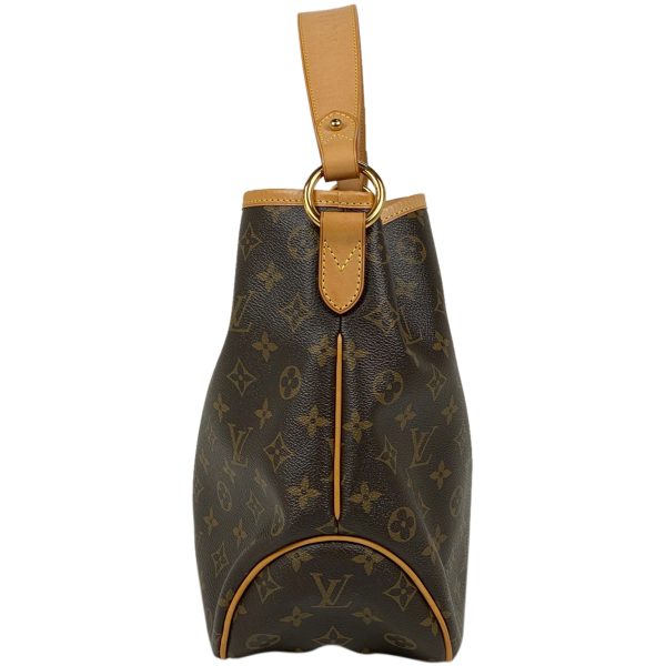 1000068069437 12 Louis Vuitton Delightful PM Monogram Shoulder Bag Brown