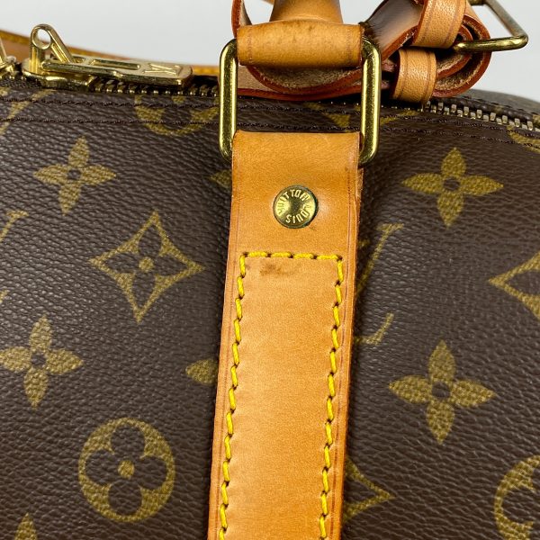 1000068071607 14 Louis Vuitton Keepall Handbag Monogram Brown