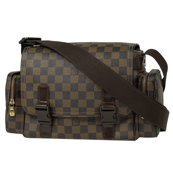 1000068084546 11 Louis Vuitton Reporter Melvire Crossbody Bag Damier Brown