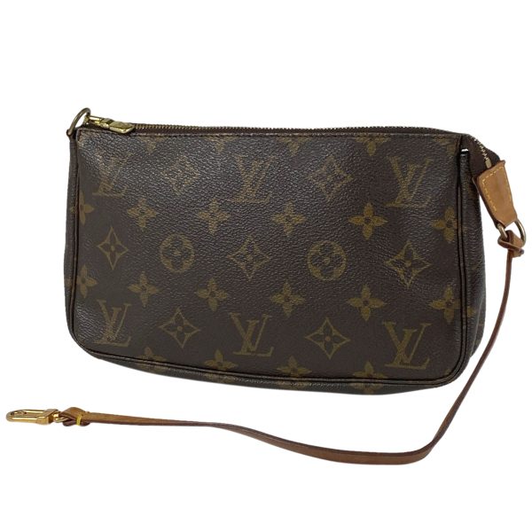 1000068085857 11 Louis Vuitton Pochette Accessories Pouch Monogram Brown