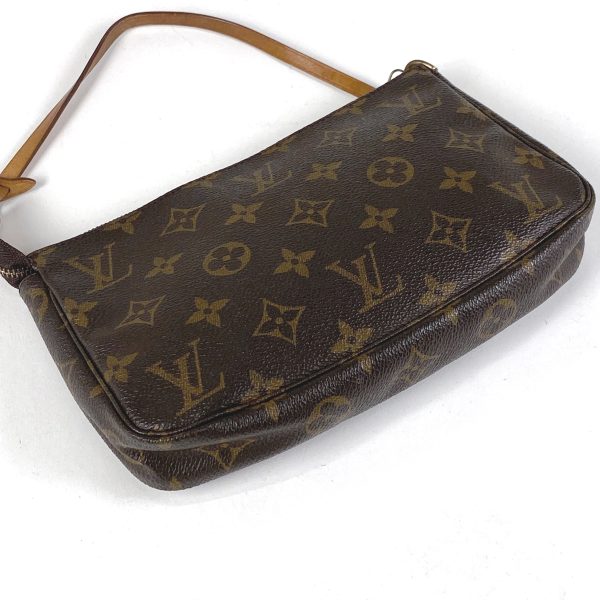 1000068085857 12 Louis Vuitton Pochette Accessories Pouch Monogram Brown