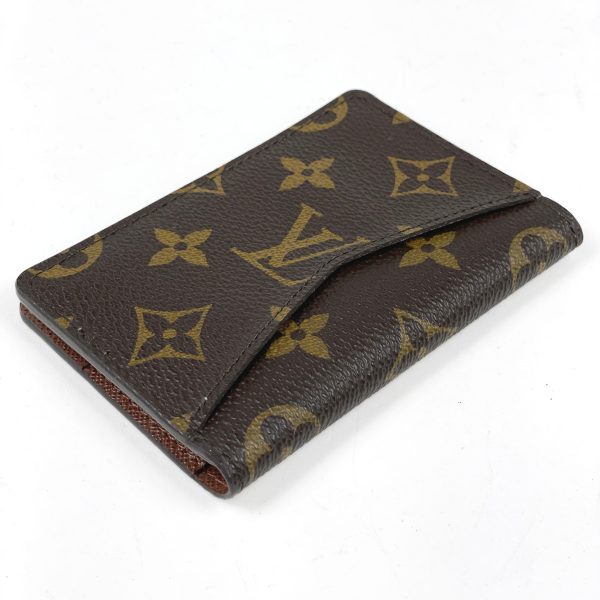 1000068089503 12 Louis Vuitton Organizer Depoche Card Holder Pass Case Monogram Brown