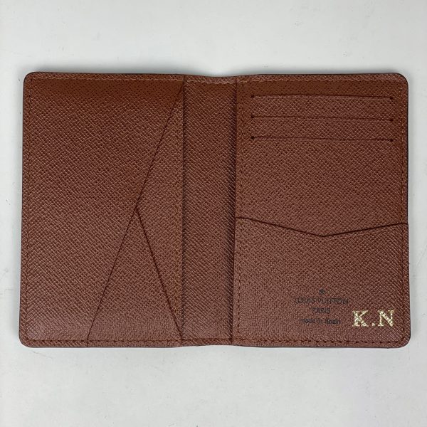 1000068089503 16 Louis Vuitton Organizer Depoche Card Holder Pass Case Monogram Brown