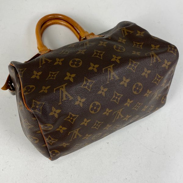 1000068198762 12 Louis Vuitton Speedy 25 Boston Bag Monogram Brown