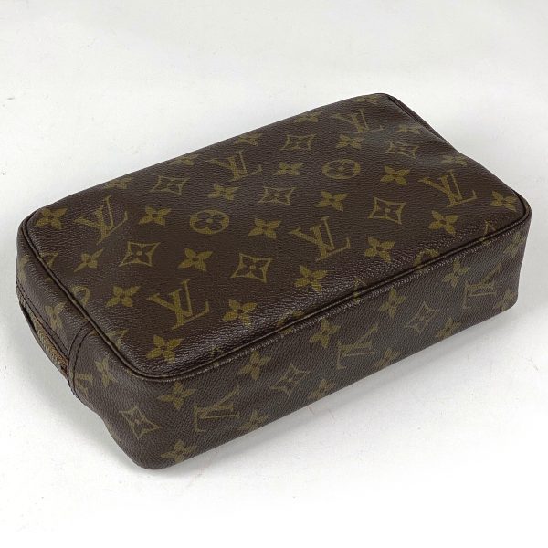 1000068236488 12 Louis Vuitton Truth Toilette 23 Monogram Cosmetic Pouch Brown