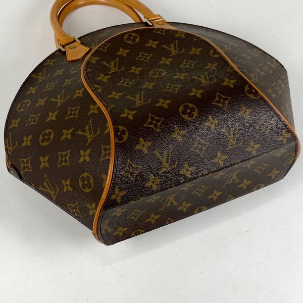 1000068239823 12 Louis Vuitton Ellipse MM Handbag Monogram Brown