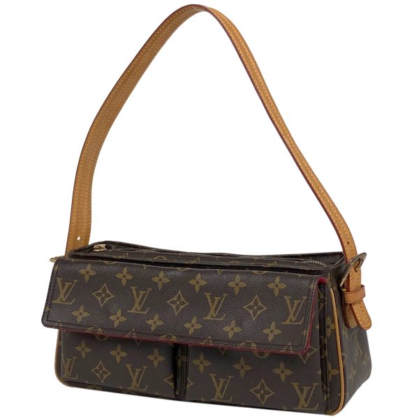 1000068331220 11 Louis Vuitton Viva Cite MM One Shoulder Handbag Monogram Brown