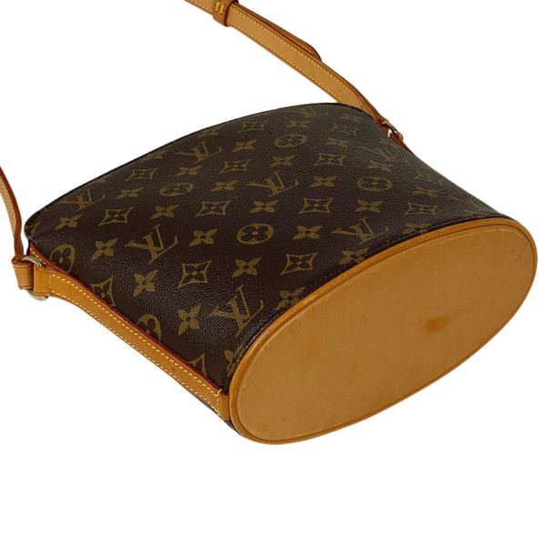 1000068344541 12 Louis Vuitton Drouot Crossbody Shoulder Bag Monogram Brown