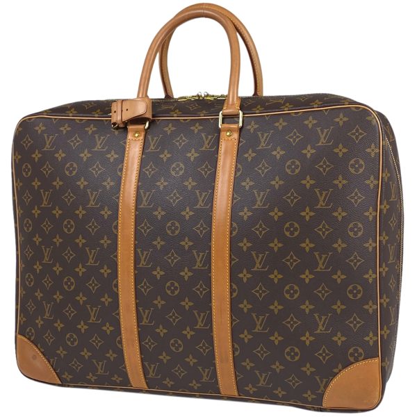 1000068409387 11 Louis Vuitton Sirius 55 Business Travel Bag Monogram Brown