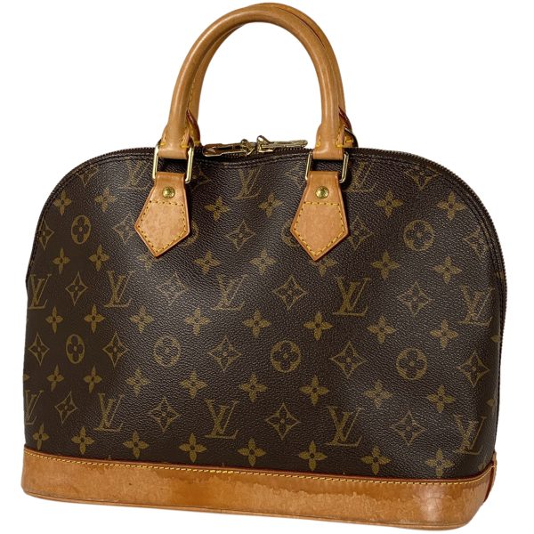 1000068415234 11 Louis Vuitton Alma Handbag Monogram Brown