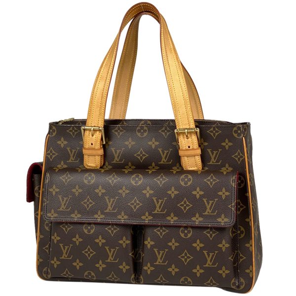 1000068415951 11 Louis Vuitton Multipuri City Shoulder Tote Bag Monogram Brown