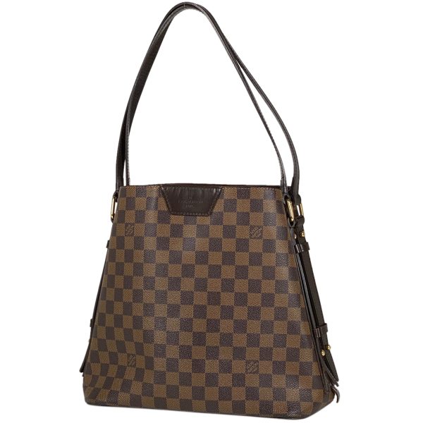 1000068430824 11 Louis Vuitton Hippo Rivington Shoulder Bag Damier Brown