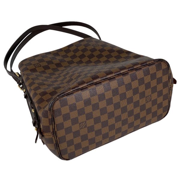 1000068430824 12 Louis Vuitton Hippo Rivington Shoulder Bag Damier Brown