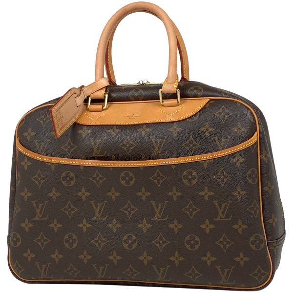 1000068440427 11 Louis Vuitton Deauville Handbag Monogram Brown