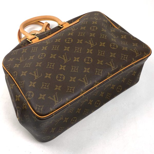 1000068440427 12 Louis Vuitton Deauville Handbag Monogram Brown