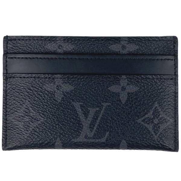 1000068471018 11 Louis Vuitton Porto Cult Double Card Holder Monogram Eclipse Black