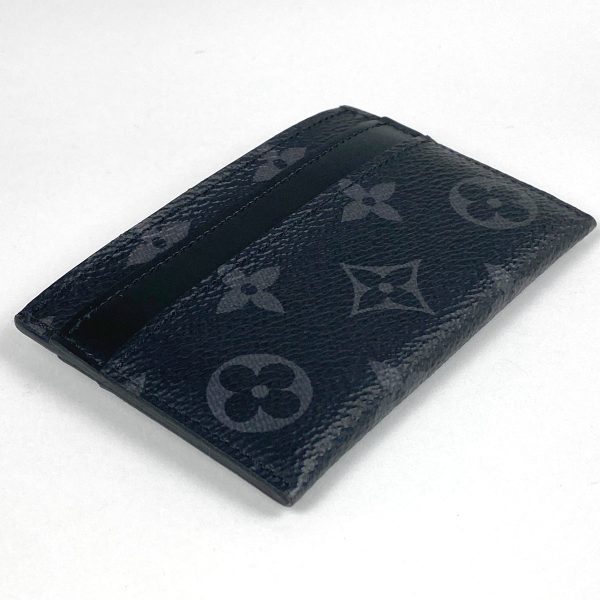 1000068471018 12 Louis Vuitton Porto Cult Double Card Holder Monogram Eclipse Black