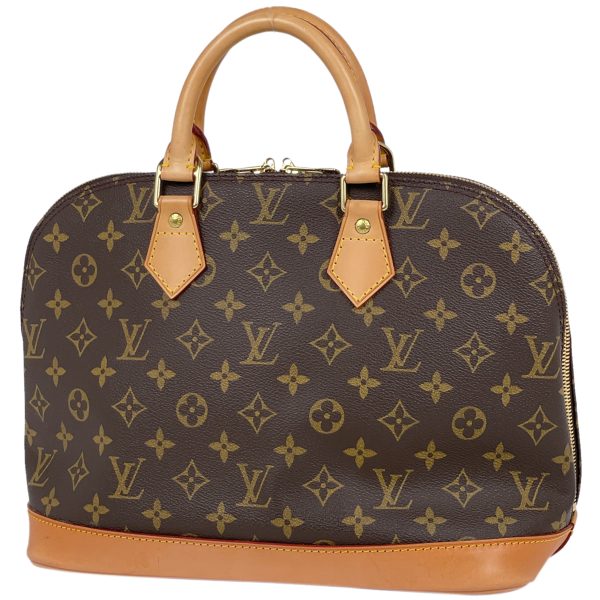 1000068471247 11 Louis Vuitton Alma Handbag Monogram Brown