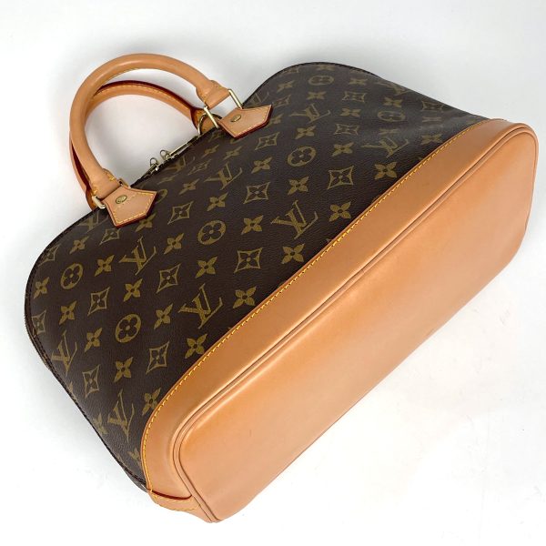 1000068471247 12 Louis Vuitton Alma Handbag Monogram Brown