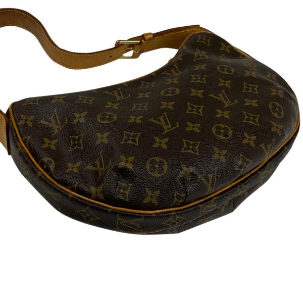 1000068471674 12 Louis Vuitton Croissant MM Shoulder Bag Monogram Brown