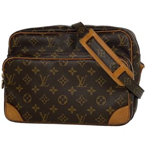 1000068477614 11 Louis Vuitton Pochette Twin GM Monogram Shoulder Bag Brown