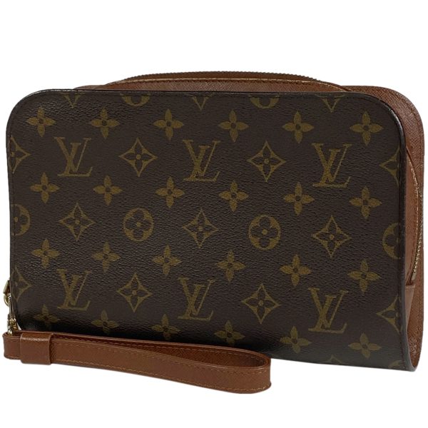 1000068595912 11 Louis Vuitton Orsay Clutch Bag Business Monogram Brown